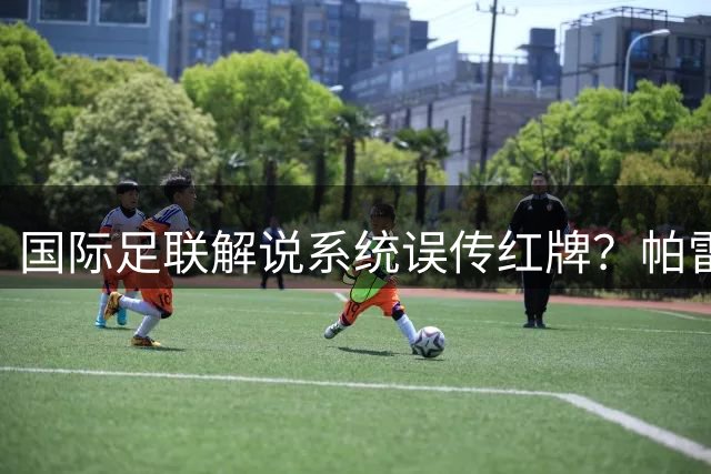 国际足联解说系统误传红牌？帕雷德斯事件真相曝光