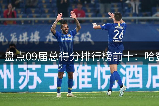 盘点09届总得分排行榜前十：哈登29339分第一无悬念，库里仅排第三名